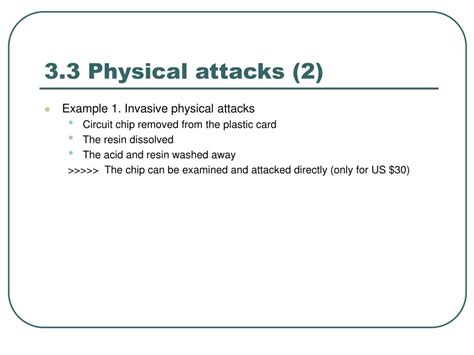 physical attack smart card|Physical Attacks .